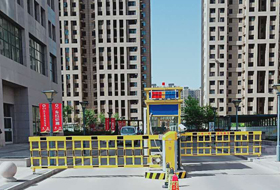 车牌识别，空降闸